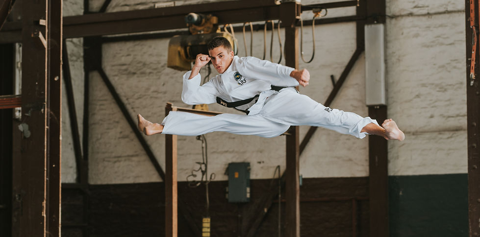 Calcio in salto — Taekwon-Do ITF alla BOS Academy